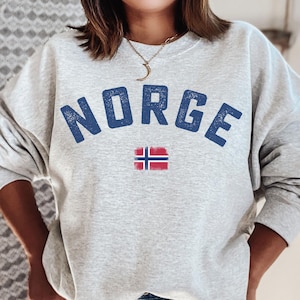 Norge Sweatshirt,Norway ShirtNorge Tee,Oslo Norway shirt, Oslo gift, Norway Travel Shirt, Norway Shirts, Norway Lover Gift, Norway