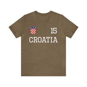 Croatia shirt,,Croatia World Cup tshirt,Croatia Tee,Croatia, Croatia Map Shirt, Croatian football fans, Croatia basketball image 10