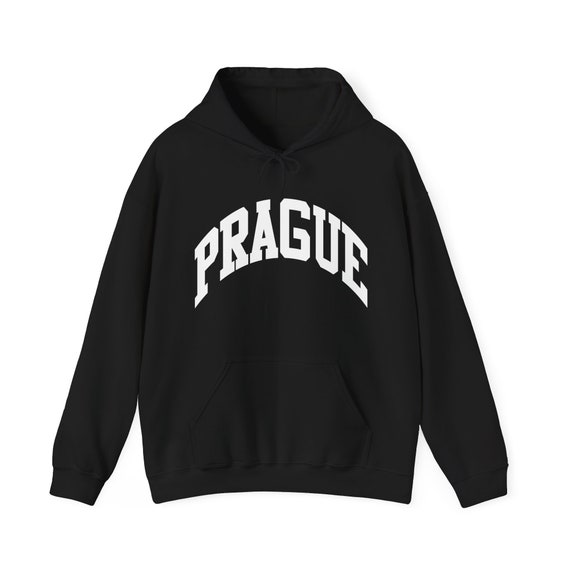 Felpa con cappuccio di Praga camicia di Praga Praga ceca camicia di Praga viaggio a Praga felpa larga della capitale ceca Praga Etsy Italia