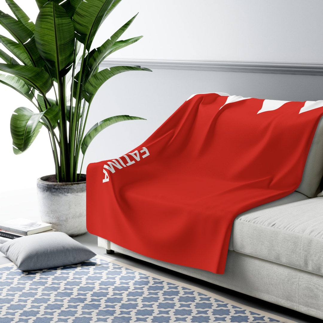 Bahrain Flag Blanket, Flag of Bahrain, Custom Bahrain Flag Blanket