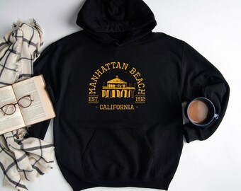 Manhattan Beach Hoodie,Manhattan Beach Tshirt, Manhattan Beach California, Manhattan Beach Shirts for Women