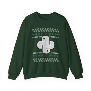 Sudadera de Python, regalo para programador, ingeniero de software, suéter navideño, sudadera de codificador, regalo para hombres y mujeres, ejecutar CMD, codificador imagen 5