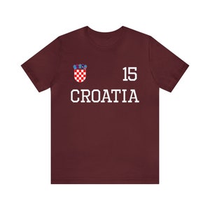 Croatia shirt,,Croatia World Cup tshirt,Croatia Tee,Croatia, Croatia Map Shirt, Croatian football fans, Croatia basketball image 5