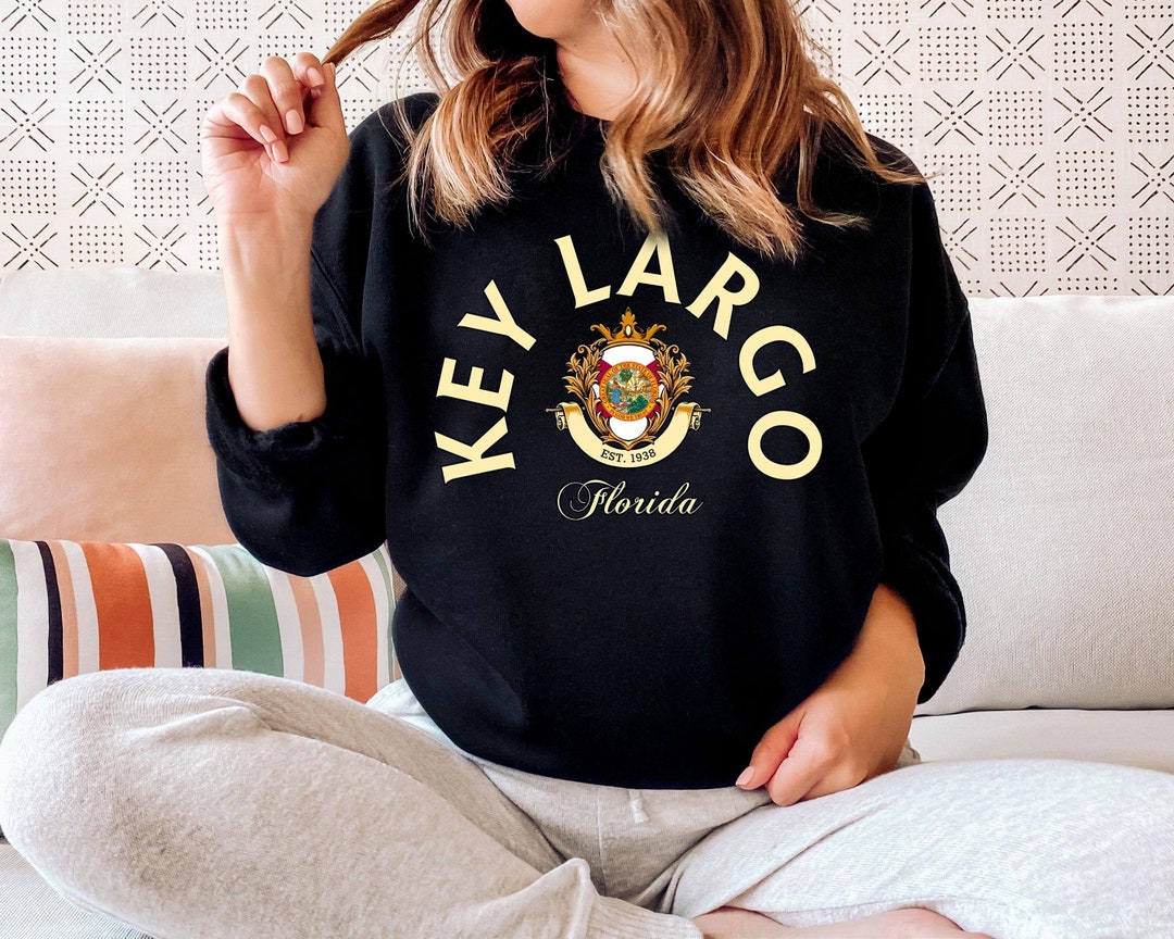 Sweat Key Largo, chemise Key Largo, cadeau Key Largo, souvenir Key