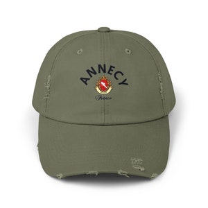 Annecy Distressed Cap,Annecy Shirt, Unisex Soft T-Shirt, Annecy France TShirt, Annecy T-Shirt, Annecy Gift, Annecy Souvenir, Annecy