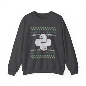 Sudadera de Python, regalo para programador, ingeniero de software, suéter navideño, sudadera de codificador, regalo para hombres y mujeres, ejecutar CMD, codificador imagen 7