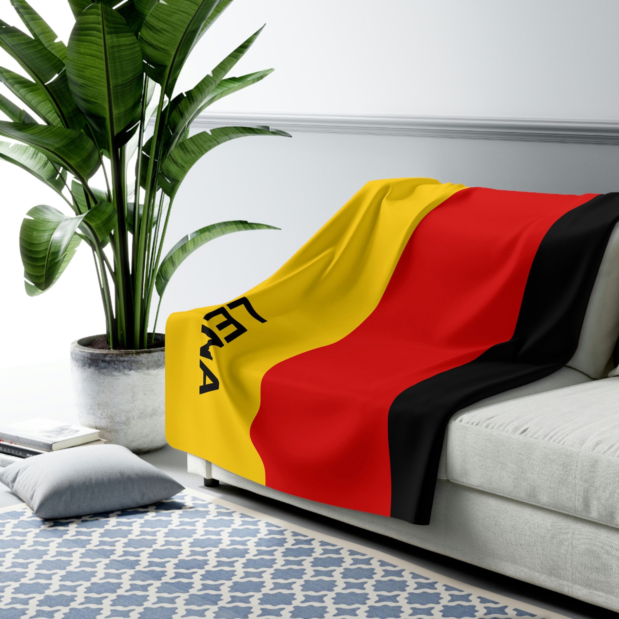 Germany Flag Blanket,flag of Germany Blanket, Custom German Flag ...