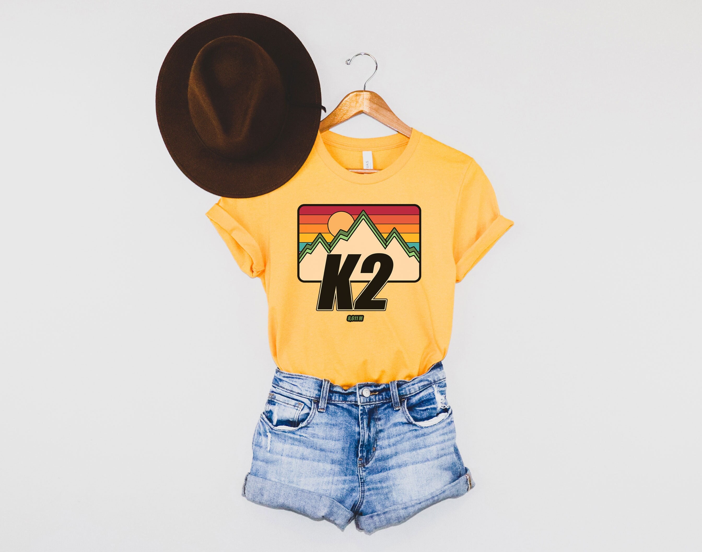 K2 Tee,k2 Mountain T-shirt, K2 Mountain Art Shirt, K2