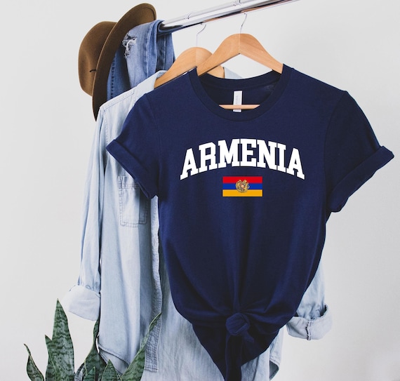 Armenia Unisex Tee, Armenian Flag Shirt, Patriotic T-shirt, Gift