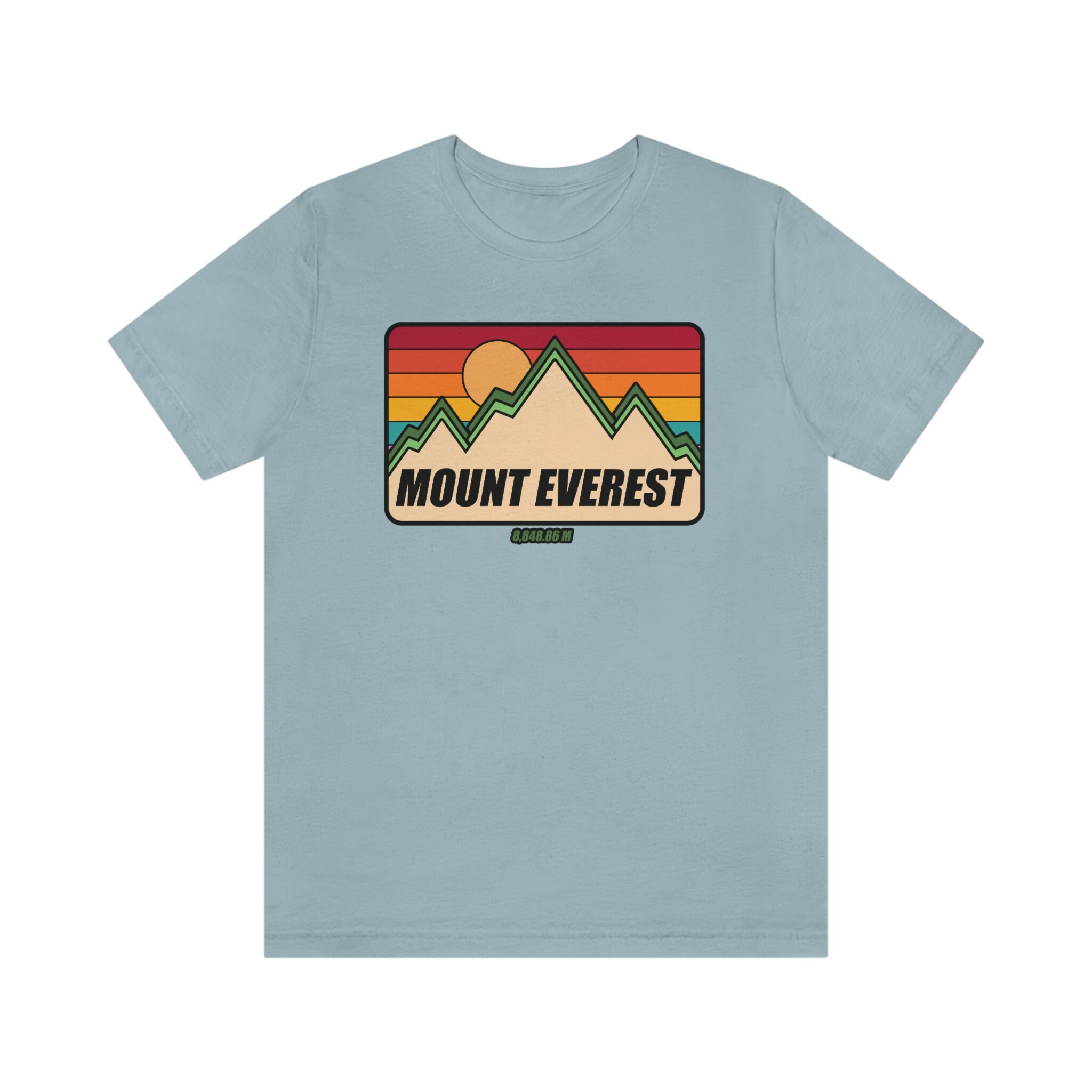 Mount Everest Teemount Everest Tshirt Everest Rockies Etsy