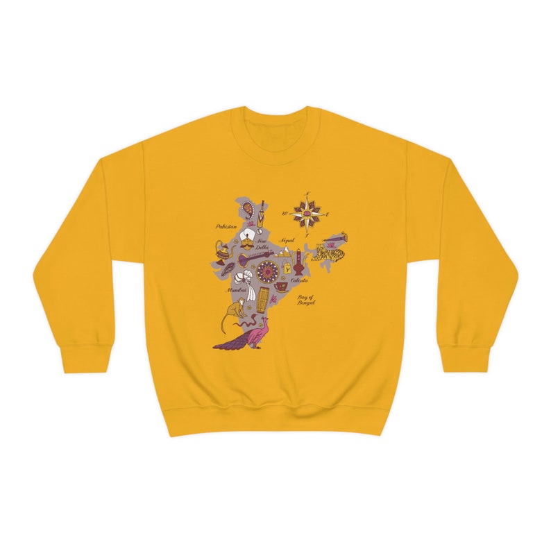India Sweatshirt,India T Shirt India Flag TShirt Made In India Shirt Girlfriend gift Boyfriend Gift Birthday Gift Indian Shirt Indian image 2