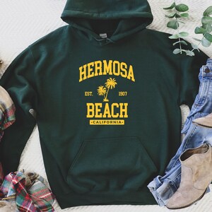 Hermosa Beach Hoodie, Hermosa Beach tshirt, Hermosa Beach California Sweater, Hermosa Beach Holiday Tee, California