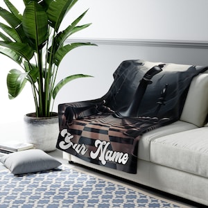 Chess Blanket,Chess Custom Name Blanket, Chess Throw Blanket, Chess Fleece Blanket, Chess Cozy Blanket, Chess Adult Blanket