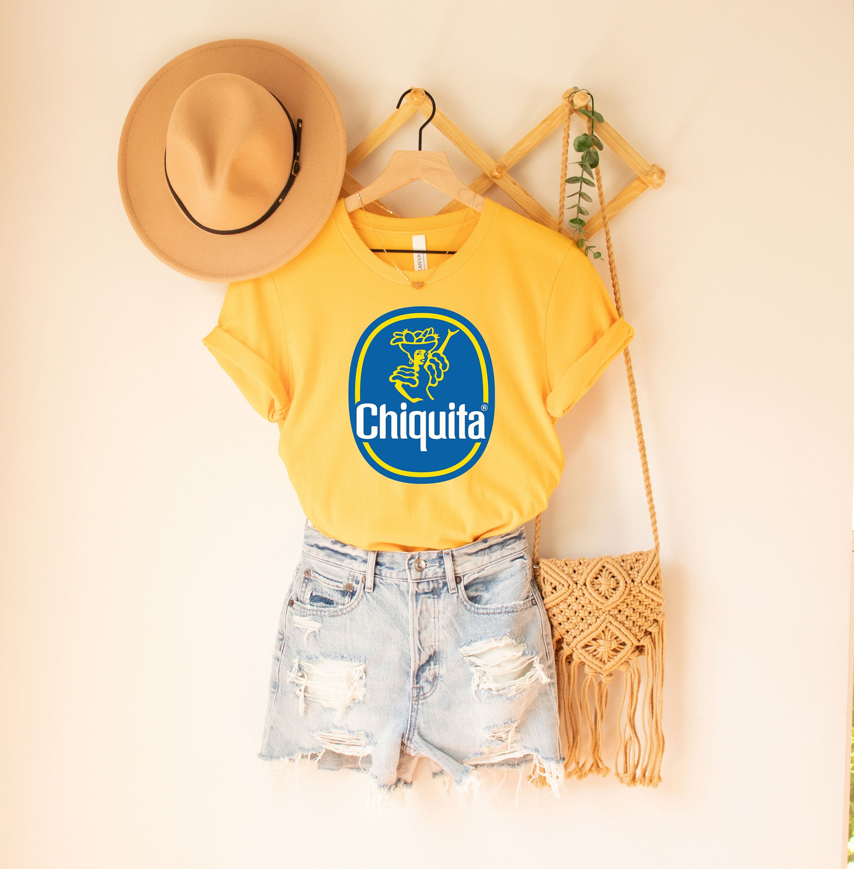Chiquita Tee chiquita Banana Tshirt Banane Tee Retro Banana Shirt Chiquita Banana Vintage Banana Funny Banana Sticker Banana Etsy