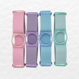 FreeStyle Libre 1/2 Sensor Strap | Adjustable Armband | Adhesive Free | Gift For Diabetics | Translucent Colours