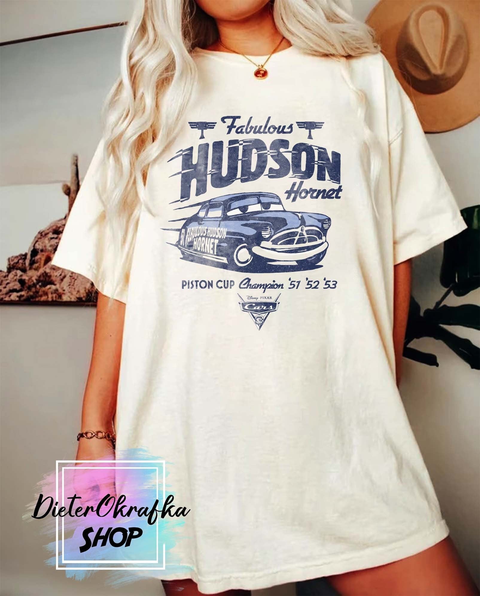 Fabulous Hudson Hornet Shirt, Disney Comfort Colors Shirt, Disney Cars Shirt, Cars Birthday Shirt, Cars Land Shirt, Disney Pixar Shirt