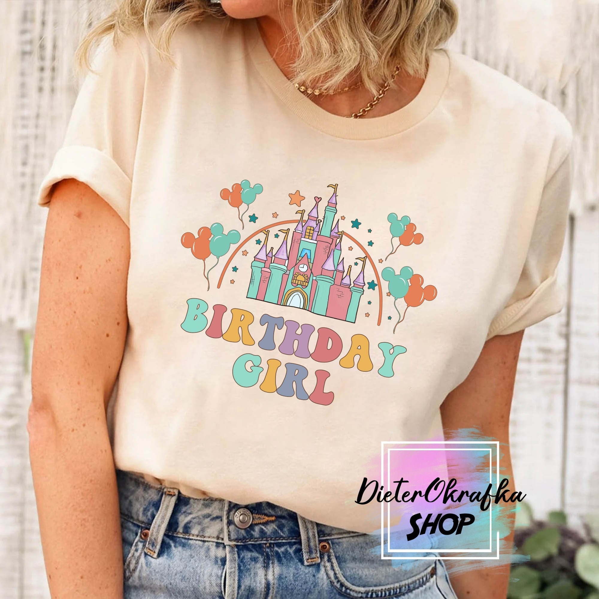 Discover Disney Birthday Girl Shirt, Minnie Birthday Shirt, Disney Birthday Crew Shirt