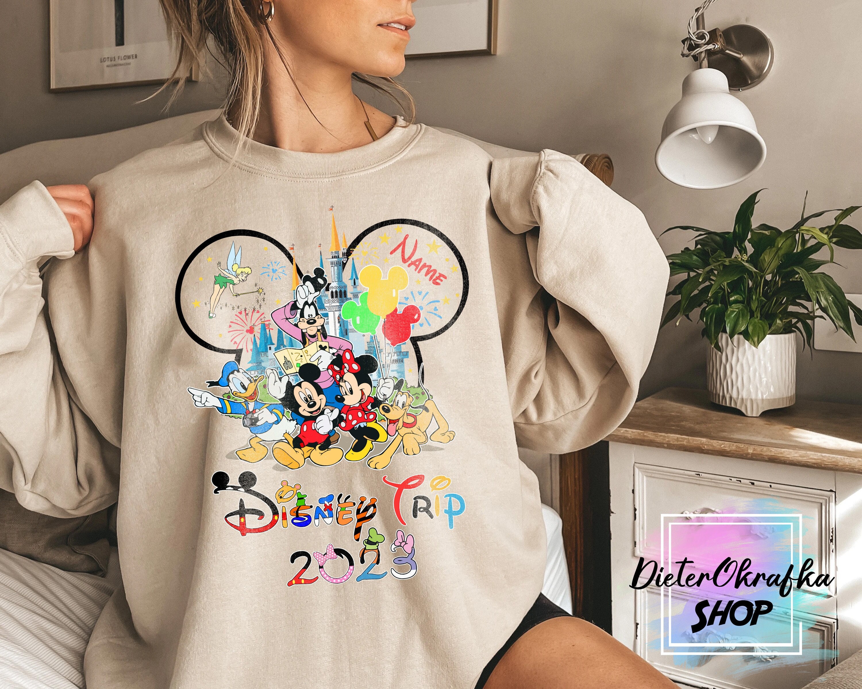 Discover Sociedad personalizada de Disney Family Trip 2023, sudadera familiar de Disneyworld