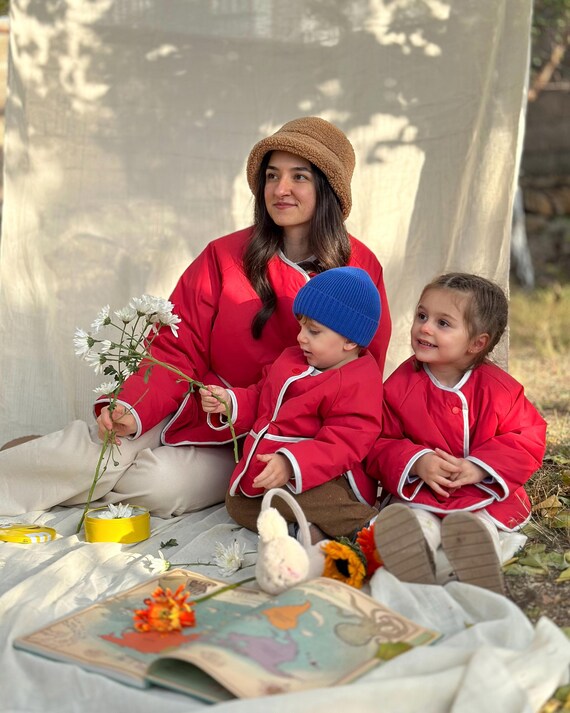 Veste maman et moi Veste assortie mère, fille et fils
