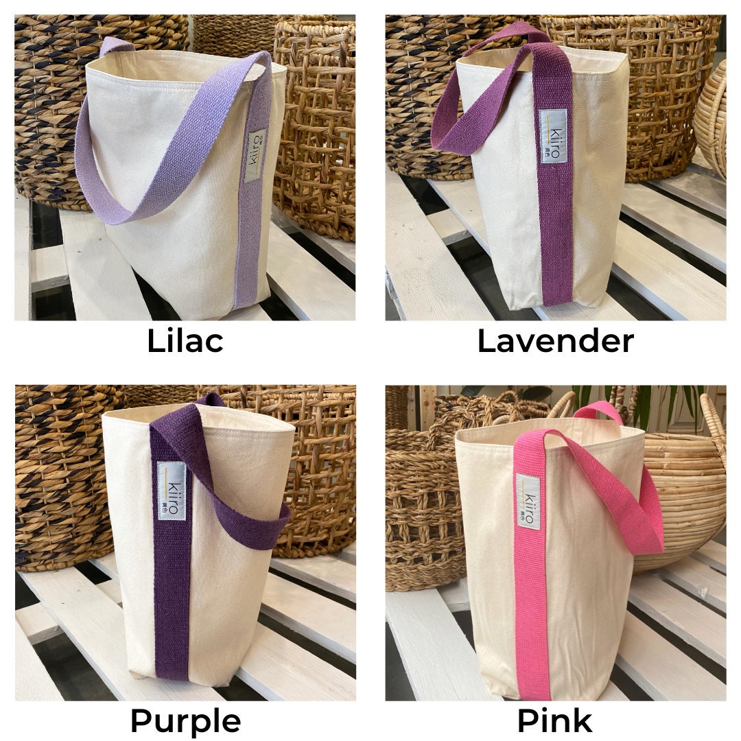 Maxi Kiiro Bag With Colorful Strap, Schoolbag Shopping Bag