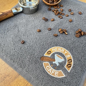 Portafilter coffee towel