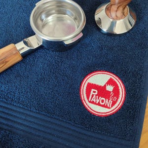 Pavoni Embroidered Coffee Towels