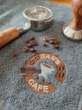 Portafilter Personalised Coffee Towel - Barista Towel - Coffee Towel - Barista Gift!
