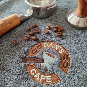 Portafilter Personalised Coffee Bar Towel