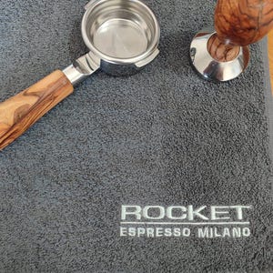 Rocket Embroidered Coffee Bar Towels