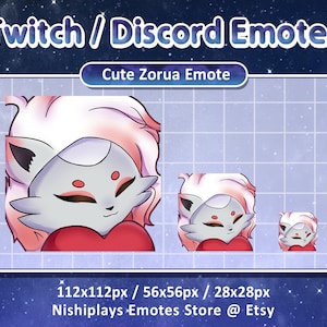 Hisuian Zorua Emote