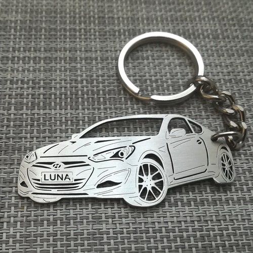 Hyundai Genesis Coupe Keychain Etsy