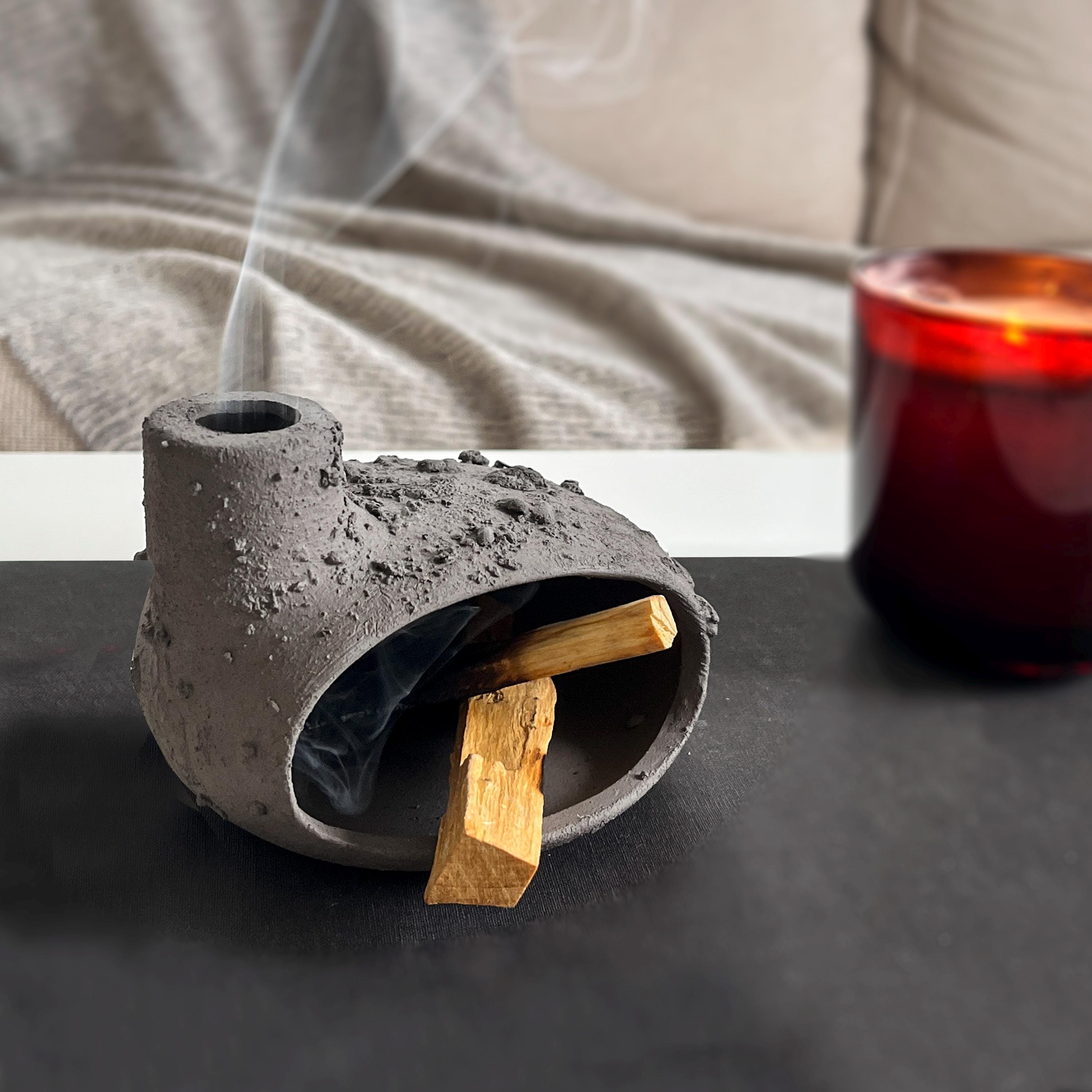 2個セット：手作り陶器製煙突香炉 - モダンな室内装飾 - Etsy 日本