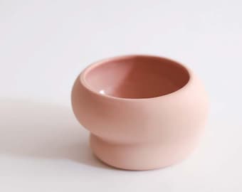 Pastel Pink Ceramic Coffee Mug, Handmade Stoneware, Housewarming & Christmas Gift