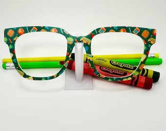 School Days Magnetic Eyewear Topper | Back-to-School | 14 Frame Styles