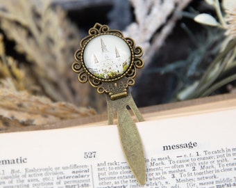 St. Louis Cathedral Bookmark | Vintage Style | NOLA Gift | Book Lover Gift | New Orleans, Louisiana | Handmade Metal Bookmark | Book Nerd