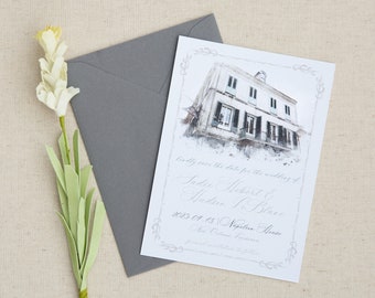 The Napoleon House New Orleans| NOLA Courtyard Wedding | New Orleans Wedding Invitation | NOLA Cocktail Party | Intimate French Qtr Wedding