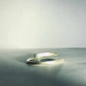 Sterling silver wrap ring image 2