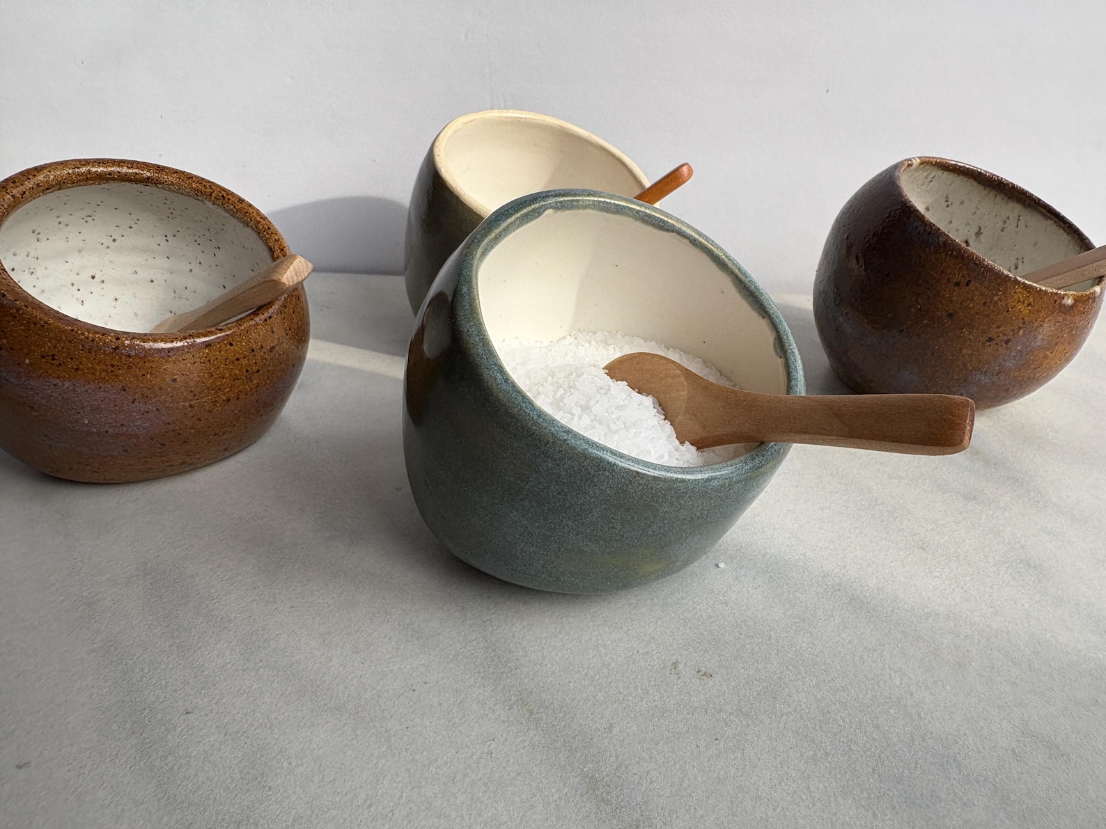 Image of Handmade Ceramic Salt Cellar