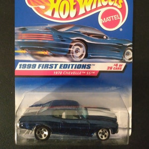 1999 Hot Wheels First Editions 1970 Chevelle SS 4 26 MOMC Etsy