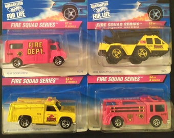 Hot Wheels HW Rescue Fire eater Fire Engine Die cast Model Toy Car