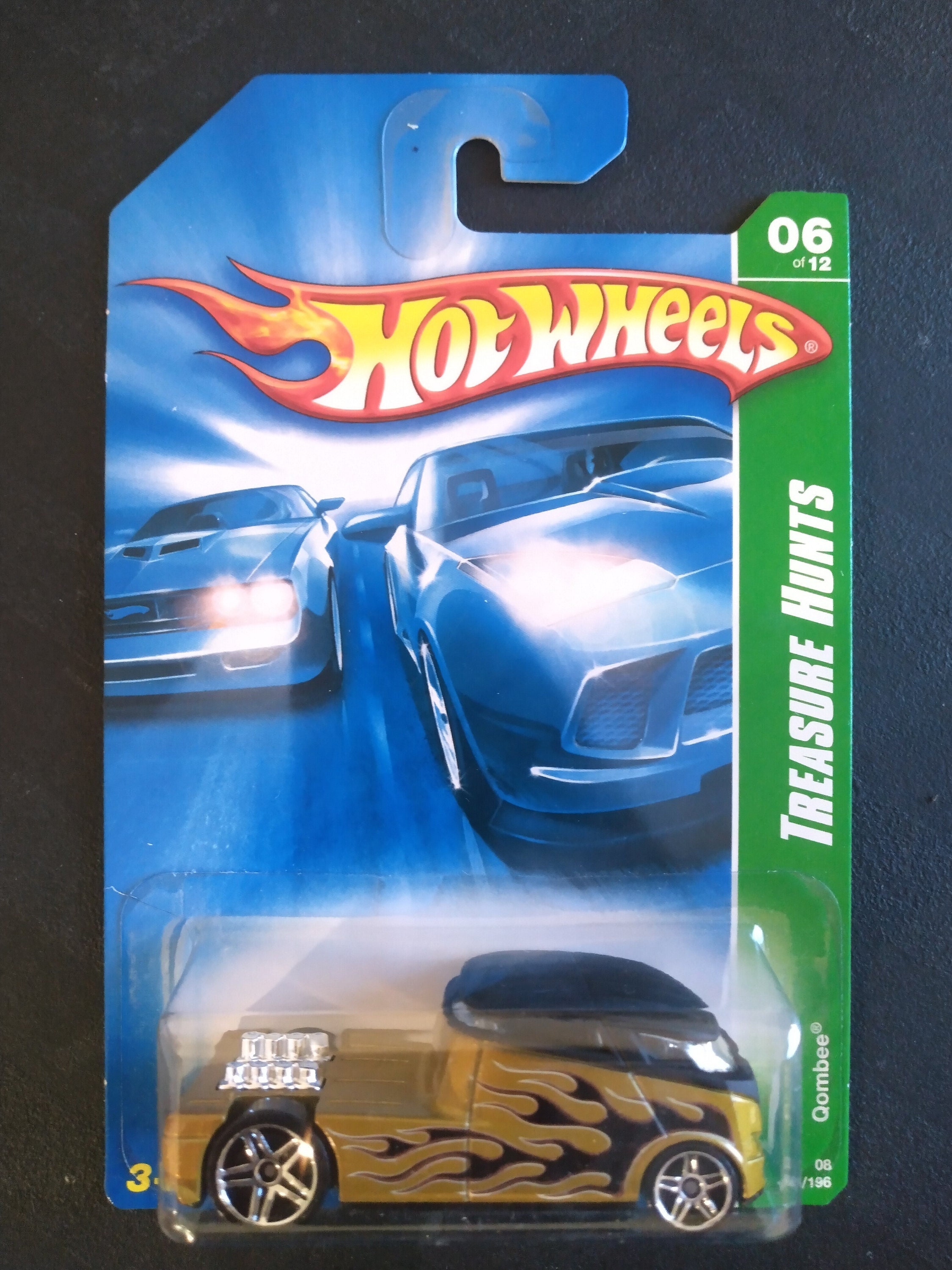 2008 Hot Wheels Treasure Hunt Qombee #6/12 , MOMC - Etsy