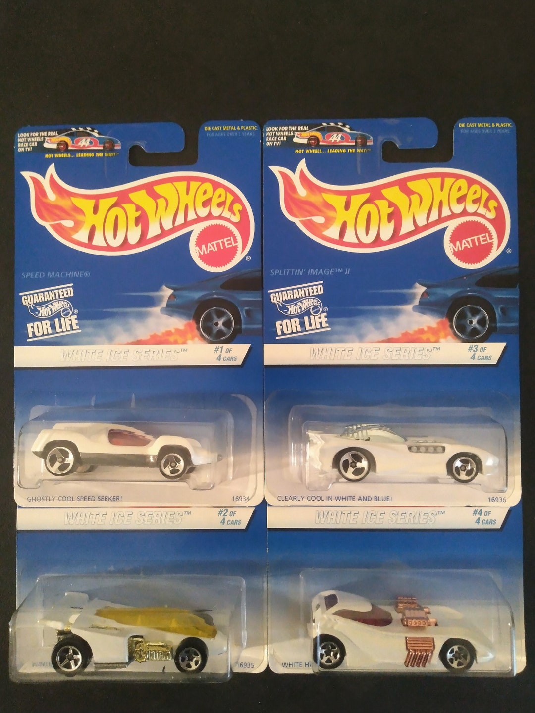 Hot Wheels White Ice Series N°1/4 - Speed Machine - Échelle 1/64 - Import US - Occasion