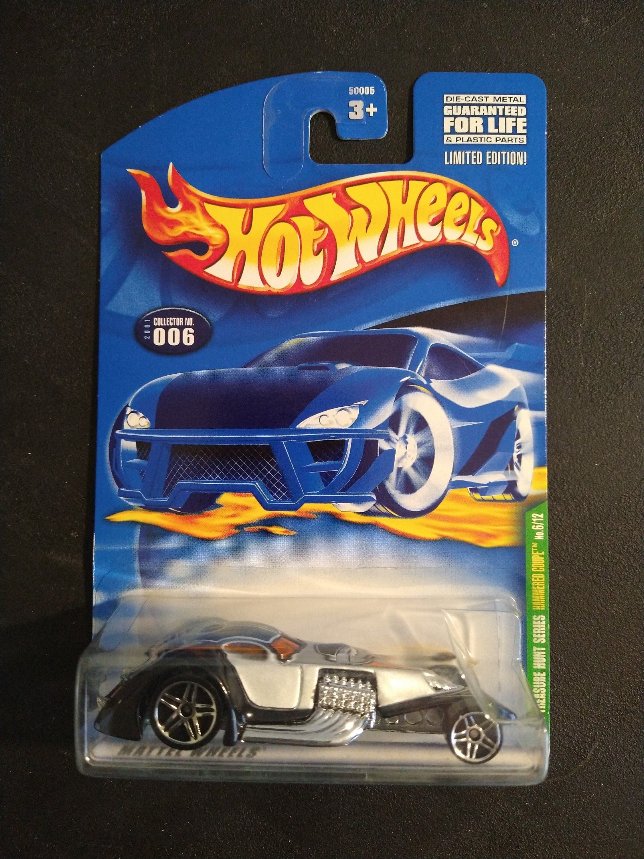 2001 Hot Wheels Treasure Hunt Hammered Coupe #6/12, MOMC - Etsy