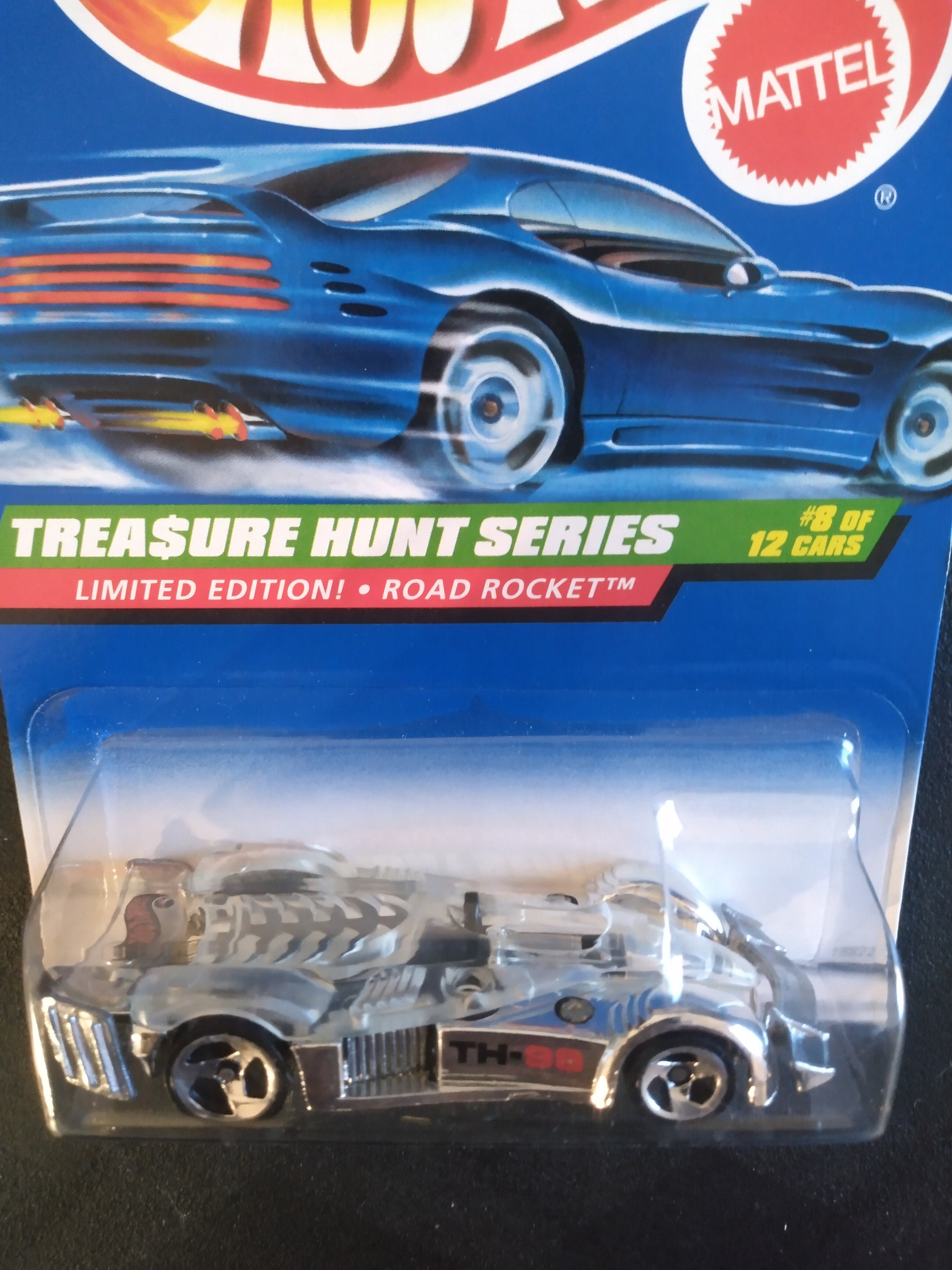 1998 Hot Wheels Treasure Hunt Road Rocket #8/12, MOMC - Etsy