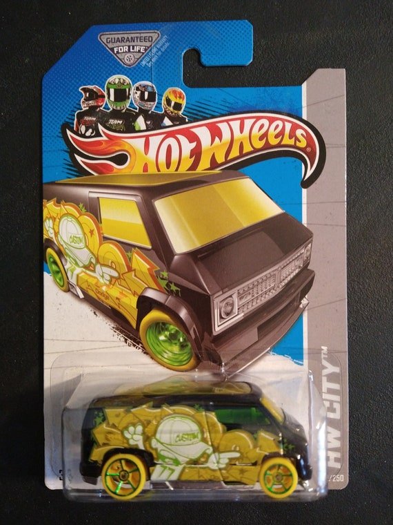 Hot Wheels Custom '77 Dodge Van 1:64 Die-Cast Car - Premium Collector Edition - View #9