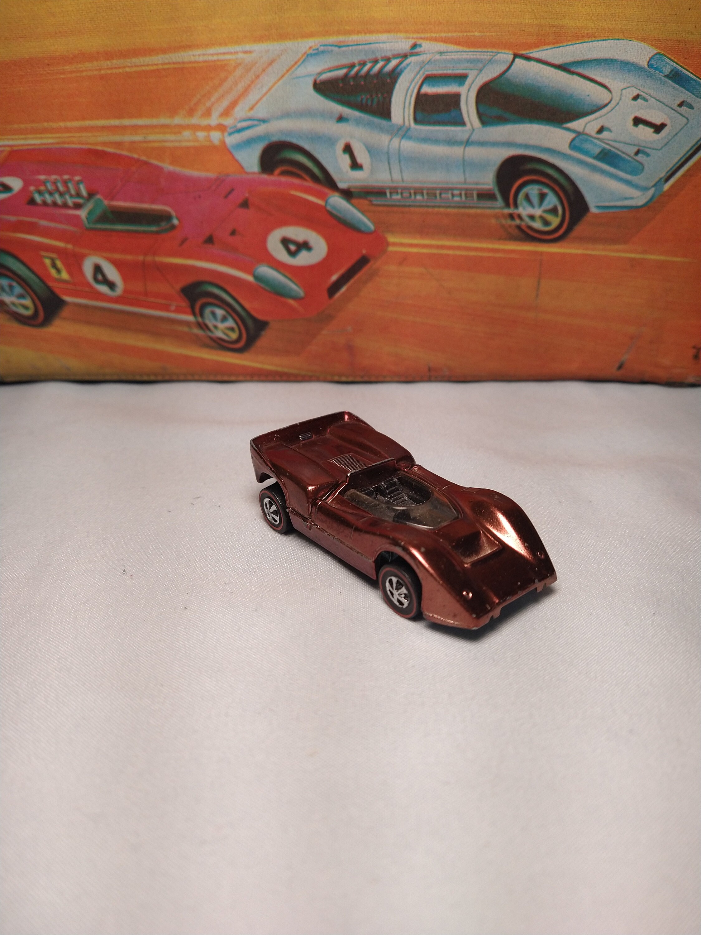 1968 Hot Wheels Redline Mclaren M6A Brown Spectraflame USA Nr Mint - Etsy