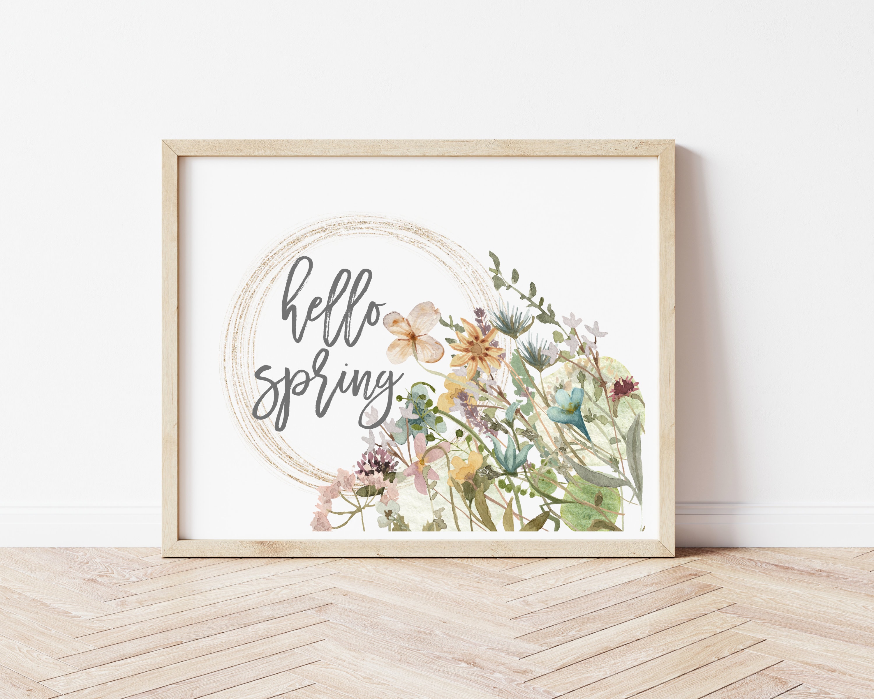 Prints Spring Floral Printable Wall Art Spring Wall Art Botanical Wall