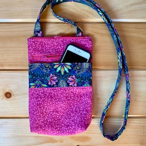 Handmade Fuchsia Shoulder bag