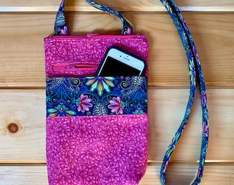 Handmade Fuchsia Shoulder bag