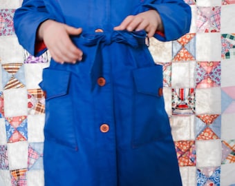 Simpson's elektrischblauwe kindergeul uit de jaren 50